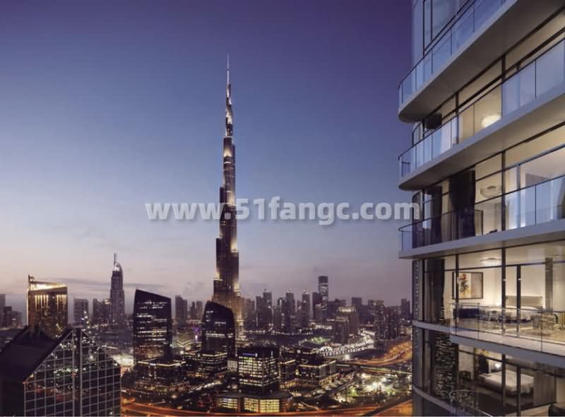 阿联酋迪拜派拉蒙酒店豪华公寓,距离世界最高塔不足1公里