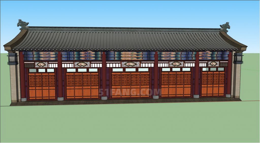 传统仿古建筑施工材料的选用