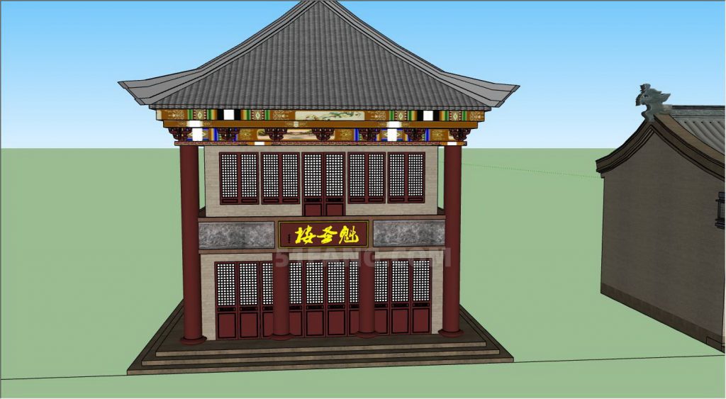 传统仿古建筑施工材料的选用